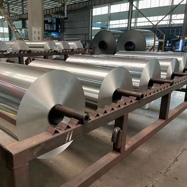 8021 Aluminum foil Jumbo roll for lithium battery,cold formed medical packaging