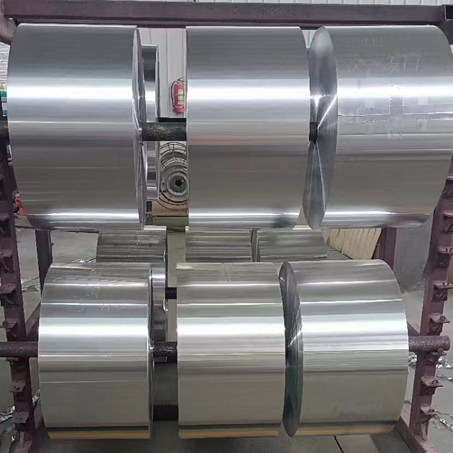 8021 Aluminum foil Jumbo roll for lithium battery,cold formed medical packaging