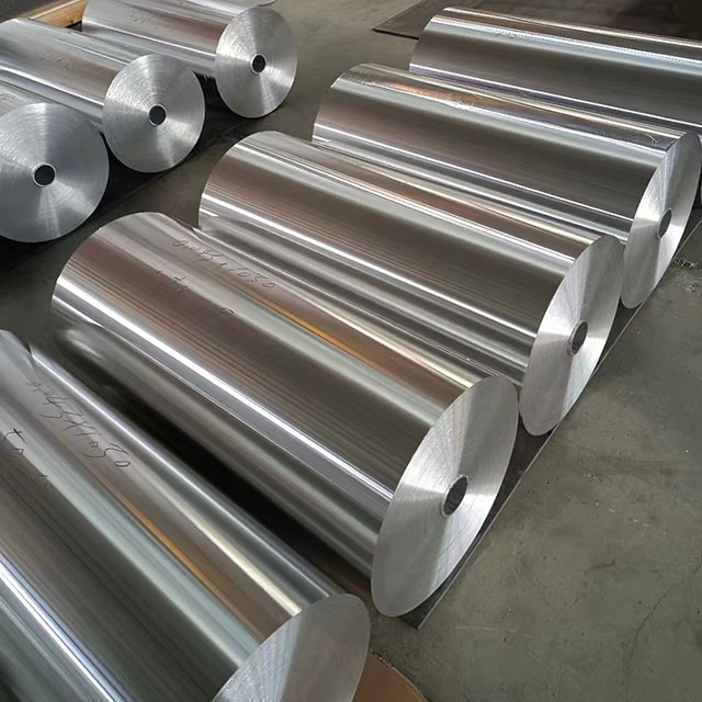 Aluminum foil for wire and cable shielding